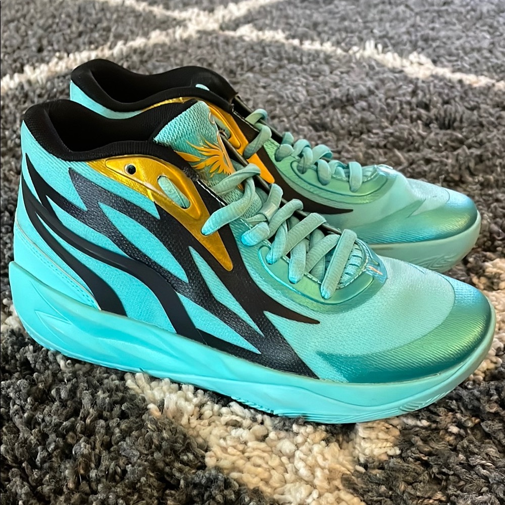 Puma Lamelo Ball Honeycomb Elektro Aqua